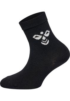 Rückansicht von hummel SUTTON 3-PACK SOCK Sportsocken Kinder BLACK