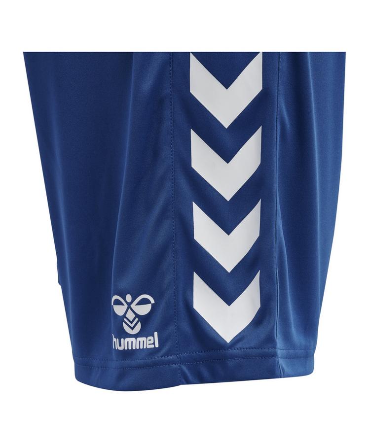 hummel hummel hmlCore XK Poly Short Fu&szlig;ballshorts Herren - blauweiss - 0 | SportScheck