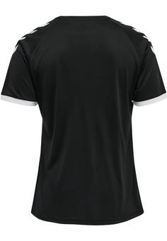 Rückansicht von hummel hmlCORE VOLLEY TEE Funktionsshirt Herren BLACK