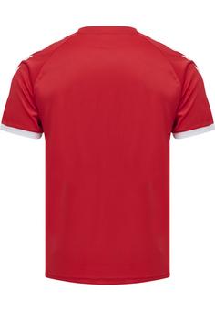 Rückansicht von hummel hmlCORE VOLLEY TEE Funktionsshirt Herren TRUE RED