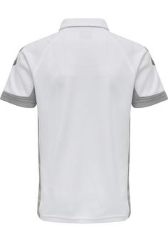 Rückansicht von hummel hmlLEAD FUNCTIONAL KIDS POLO Funktionsshirt Kinder WHITE