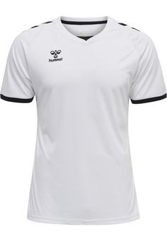 hummel hmlCORE VOLLEY TEE Funktionsshirt Herren WHITE