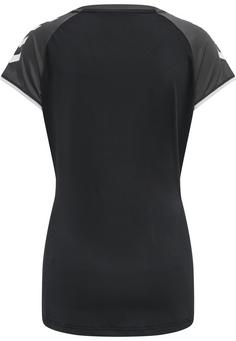 Rückansicht von hummel hmlCORE VOLLEY STRETCH TEE WO Funktionsshirt Damen BLACK