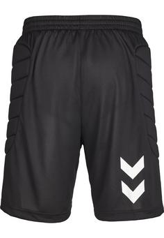 Rückansicht von hummel ESSENTIAL GK SHORTS W PADDING Funktionsshorts Kinder BLACK