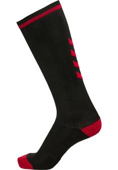 hummel ELITE INDOOR SOCK HIGH Sportsocken BLACK/RED