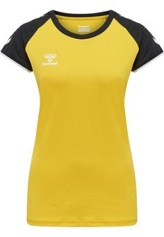 hummel hmlCORE VOLLEY STRETCH TEE WO Funktionsshirt Damen BLAZING YELLOW