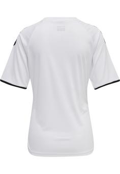 Rückansicht von hummel hmlCORE VOLLEY TEE WO Funktionsshirt Damen WHITE