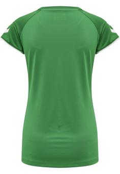 Rückansicht von hummel hmlCORE VOLLEY STRETCH TEE WO Funktionsshirt Damen JELLY BEAN