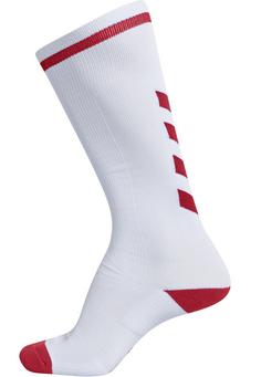 hummel ELITE INDOOR SOCK HIGH Sportsocken WHITE/TRUE RED