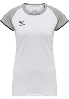 hummel hmlCORE VOLLEY STRETCH TEE WO Funktionsshirt Damen WHITE