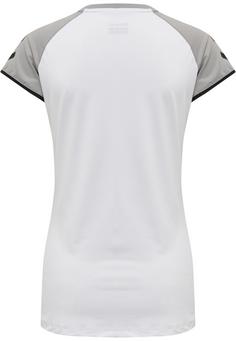 Rückansicht von hummel hmlCORE VOLLEY STRETCH TEE WO Funktionsshirt Damen WHITE