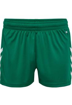 hummel hmlCORE XK POLY SHORTS WOMAN Funktionsshorts Damen EVERGREEN