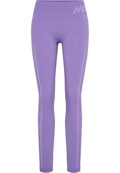 hummel hmlTE CHRISTEL SEAMLESS MW TIGHTS Tights Damen PAISLEY PURPLE/LAVENDER MELANG