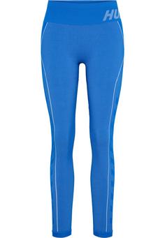 hummel hmlTE CHRISTEL SEAMLESS MW TIGHTS Tights Damen PLACID BLUE/LAPIS BLUE MELANGE