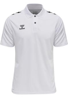 hummel hmlCORE XK FUNCTIONAL POLO Funktionsshirt WHITE