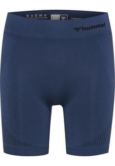 hummel hmlSHAPING SEAMLESS MW SHORTS Funktionsshorts Damen INSIGNIA BLUE