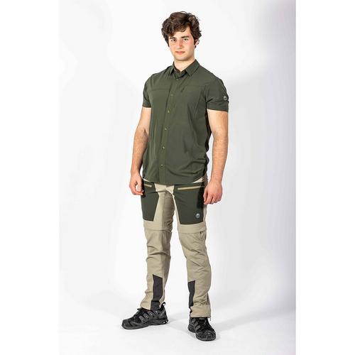 Rückansicht von Maul Sport Eiger Trekkinghose Herren Beige