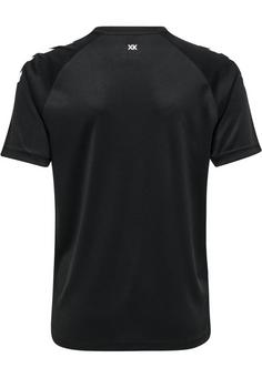 Rückansicht von hummel hmlCORE XK CORE POLY T-SHIRT S/S KIDS Funktionsshirt Kinder BLACK