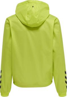 Rückansicht von hummel hmlCORE XK SPRAY JACKET KIDS Trainingsjacke Kinder LIME POPSICLE