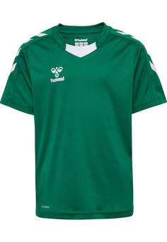 hummel hmlCORE XK POLY JERSEY S/S KIDS Funktionsshirt Kinder EVERGREEN