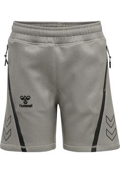hummel hmlCIMA XK SHORTS KIDS Funktionsshorts Kinder GREY MELANGE