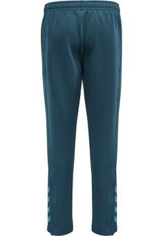 Rückansicht von hummel hmlCORE XK POLY PANTS KIDS Trainingshose Kinder BLUE CORAL
