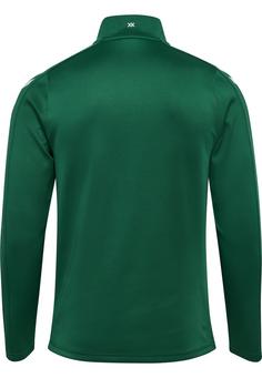 Rückansicht von hummel hmlCORE XK HALF ZIP POLY SWEAT Funktionssweatshirt EVERGREEN