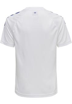 Rückansicht von hummel hmlCORE XK CORE POLY T-SHIRT S/S KIDS Funktionsshirt Kinder WHITE/TRUE BLUE