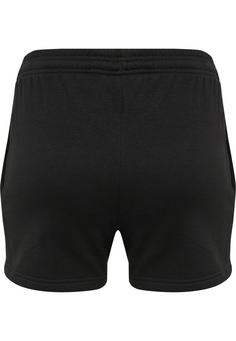 Rückansicht von hummel hmlRED BASIC SWEAT SHORTS WOMAN Shorts Damen BLACK