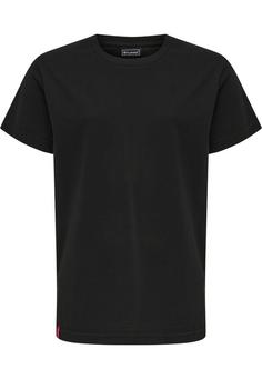 hummel hmlRED BASIC T-SHIRT S/S KIDS Funktionsshirt Kinder BLACK