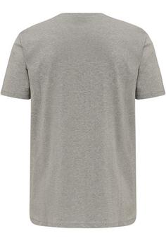 Rückansicht von hummel hmlRED BASIC T-SHIRT S/S Funktionsshirt Herren GREY MELANGE