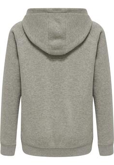 Rückansicht von hummel hmlRED CLASSIC HOODIE KIDS Hoodie Kinder GREY MELANGE