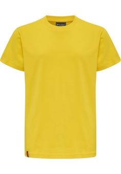 hummel hmlRED BASIC T-SHIRT S/S KIDS Funktionsshirt Kinder EMPIRE YELLOW