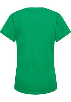 Rückansicht von hummel hmlRED BASIC T-SHIRT S/S WOMAN Funktionsshirt Damen JELLY BEAN