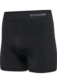 Rückansicht von hummel hmlJACK SEAMLESS BOXERS 2-PACK Unterhemd Herren BLACK/BLACK