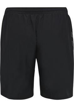 Rückansicht von hummel hmlMOVE GRID WOVEN SHORTS Funktionsshorts Herren BLACK