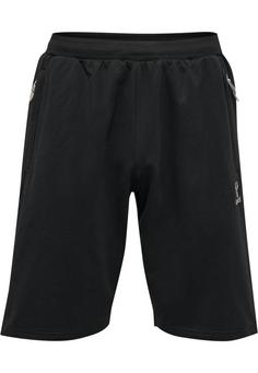 hummel hmlMOVE GRID COTTON SHORTS Funktionsshorts Herren BLACK