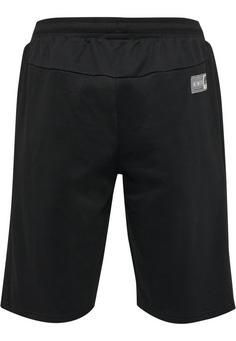 Rückansicht von hummel hmlMOVE GRID COTTON SHORTS Funktionsshorts Herren BLACK