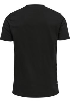 Rückansicht von hummel hmlMOVE GRID COTTON T-SHIRT S/S Funktionsshirt Herren BLACK