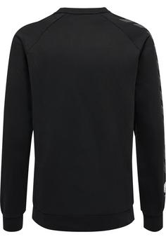 Rückansicht von hummel hmlMOVE GRID COTTON SWEATSHIRT Funktionssweatshirt Herren BLACK
