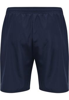 Rückansicht von hummel hmlMOVE GRID WOVEN SHORTS Funktionsshorts Herren MARINE