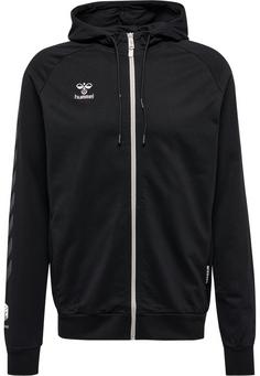 hummel hmlMOVE GRID COTTON ZIP HOODIE Hoodie Herren BLACK