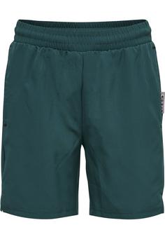 hummel hmlMOVE GRID WOVEN SHORTS KIDS Funktionsshorts Kinder DEEP TEAL