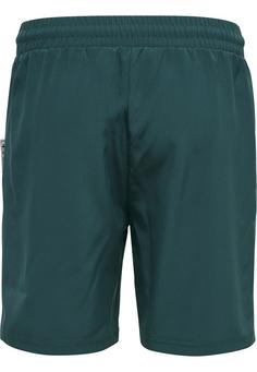 Rückansicht von hummel hmlMOVE GRID WOVEN SHORTS KIDS Funktionsshorts Kinder DEEP TEAL
