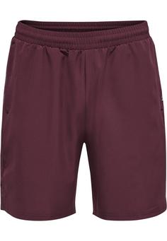 hummel hmlMOVE GRID WOVEN SHORTS Funktionsshorts Herren GRAPE WINE