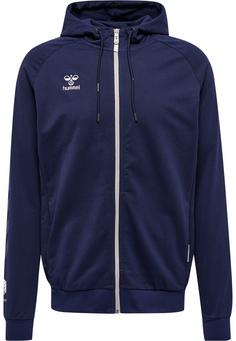 hummel hmlMOVE GRID COTTON ZIP HOODIE Hoodie Herren MARINE