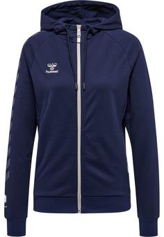 hummel hmlMOVE GRID COT. ZIP HOODIE WOMAN Hoodie Damen MARINE