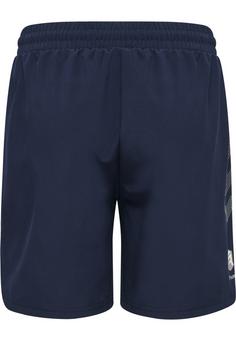 Rückansicht von hummel hmlMOVE GRID WOVEN SHORTS KIDS Funktionsshorts Kinder MARINE