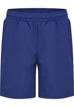 hummel hmlMOVE GRID WOVEN SHORTS KIDS Funktionsshorts Kinder SODALITE BLUE