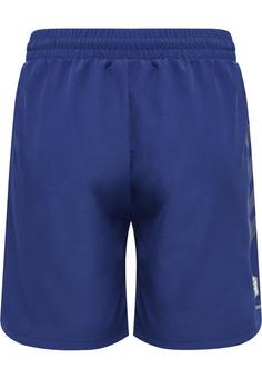 Rückansicht von hummel hmlMOVE GRID WOVEN SHORTS KIDS Funktionsshorts Kinder SODALITE BLUE